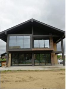 Остекление алюминиевым профилем